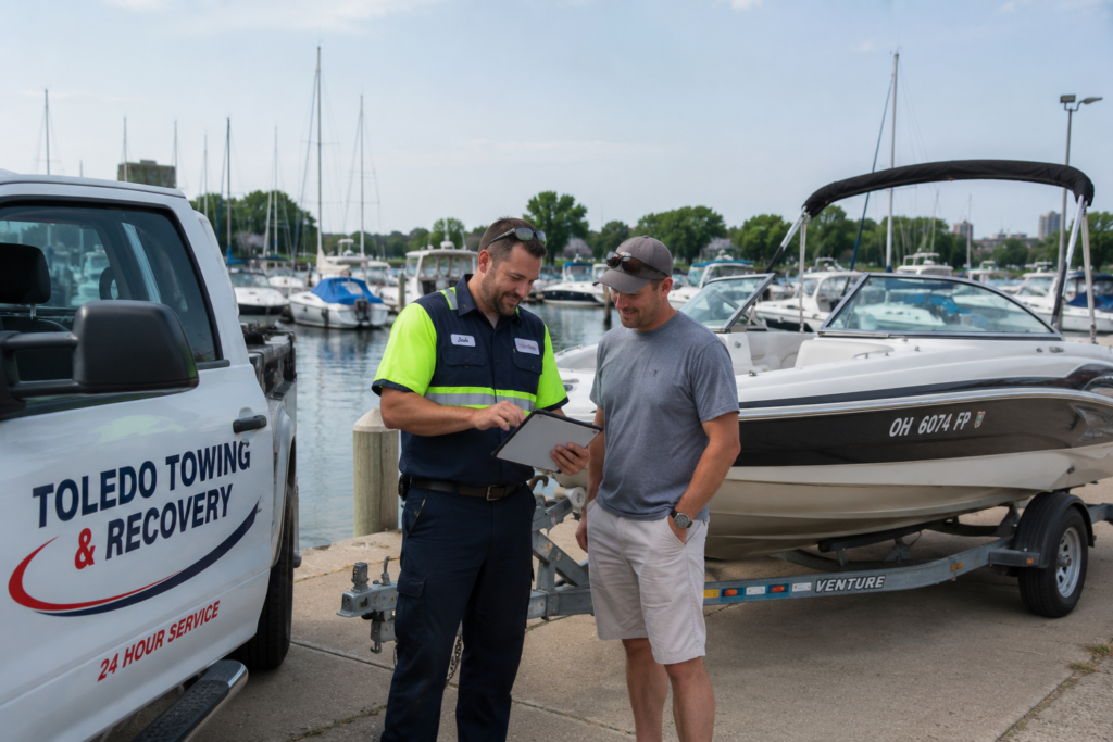 How Much Does Boat Towing Cost in Toledo?